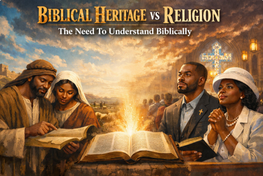 Biblical Heritage vs Religion: The Need To Understand Biblically